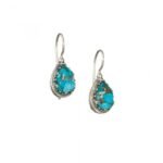 Aegean colors earrings in Sterling Silver