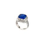 Iris ring in Sterling Silver