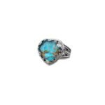 Aegean colors ring in Sterling Silver