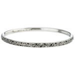 Kallisto bangle Bracelet in oxidized silver