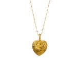 Kallisto Heart pendant in Gold plated silver 925