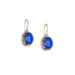 Aegean colors earrings in 18K Gold & Sterling Silver