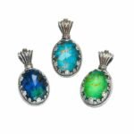 Aegean colors pendant in Sterling Silver