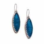 Aegean colors earrings in Sterling Silver