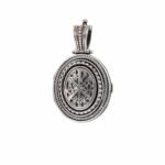 Locket pendant in Sterling Silver