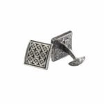 Byzantine cufflinks in Sterling Silver