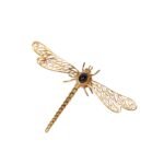Firefly brooch in 18K Gold