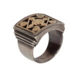 Ring in 18K Gold and Sterling Silver