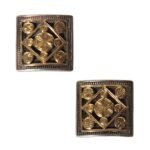 Earrings in 18K Gold and Sterling Silver