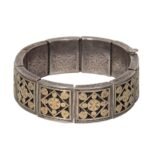 Bracelet in 18K Gold and Sterling Silver