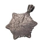 Filigree Pendant in 18K Gold and Sterling Silver