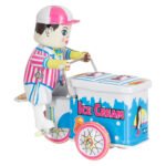 Κουρδιστός Μεταλλικός Παγωτατζής