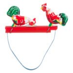 Μεταλλικό παιχνίδι χειρός με Κόκορες