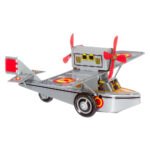 Penny Toy - Αεροπλάνο Γκρι με Kόκκινους Έλικες