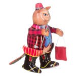 Μεταλλικός Κουρδιστός Παπουτσωμένος Γάτος