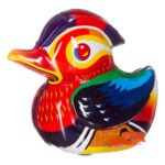 Mεταλλικός Κουρδιστός Πετεινός