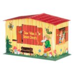 Μεταλλικός Κουμπαράς με Σχέδιο Χιονάτη και Εφτά Νάνοι