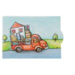 Κάρτα με Κίνηση Μετακόμιση