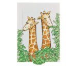 Κάρτα με Κίνηση Καμηλοπαρδάλεις