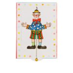 Κάρτα με Κίνηση Κλόουν Μαριονέτα