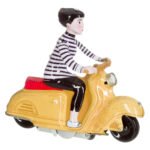 Κουρδιστή Μεταλλική Βέσπα