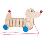 Ξύλινο Συρόμενο Σκυλάκι