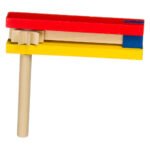 Ξύλινη Ροκάνα Πολύχρωμη