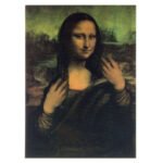 Κάρτα 3D Mόνα Λίζα