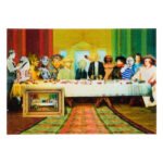 Κάρτα 3D Μυστικός Δείπνος με Διάσημα Πρόσωπα