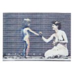 Κάρτα 3D Γυναίκα- Λουλούδια - Κοριτσάκι