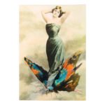 Κάρτα 3D Γυναίκα - Πεταλούδα