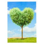 Κάρτα 3D Δέντρο - Καρδιά