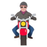 Κάρτα 3D Μοτοσυκλετιστής
