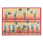 Κάρτα 3D Happy Birthday