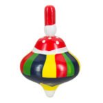 Σβούρα Μικρή Ξύλινη Πολύχρωμη