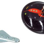 Σβούρα Μεταλλική με Αεροπλανάκι