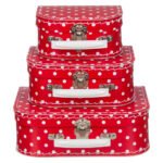 Βαλιτσάκι Κόκκινο Πουά