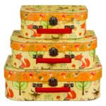 Βαλιτσάκι με Σχέδιο Ζώα του Δάσους