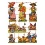 Χαλκομανία Πασχαλινά Λαγουδάκια