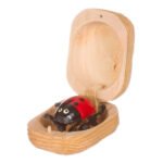 Ξύλινο Κουτάκι με Πασχαλίτσα