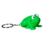 Μπρελόκ Βατραχάκι με Φως Led και Ήχο Κοασμού