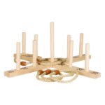 Ξύλινο Παιχνίδι με Κρίκους