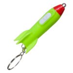 Μπρελόκ Πύραυλος με Φως Led