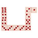 Ξύλινο Ντόμινο Πασχαλίτσα