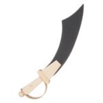 Ξύλινο Κυρτό Σπαθί με Αφρολέξ