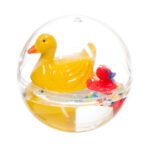 Μπάλα Νερού με Κίτρινη Πάπια και Κόκκινο Παπάκι