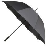 FALCONE® - GOLF UMBRELLA - MANUAL - WINDPROOF - Ø 130CM - GRAY