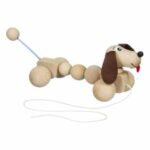 Ξύλινο Συρόμενο Σκύλος