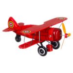 Μεταλλικό Κουρδιστό Διπλάνο