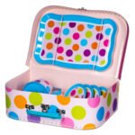 Βαλιτσάκι Πουά με Σετ Τσαγιού